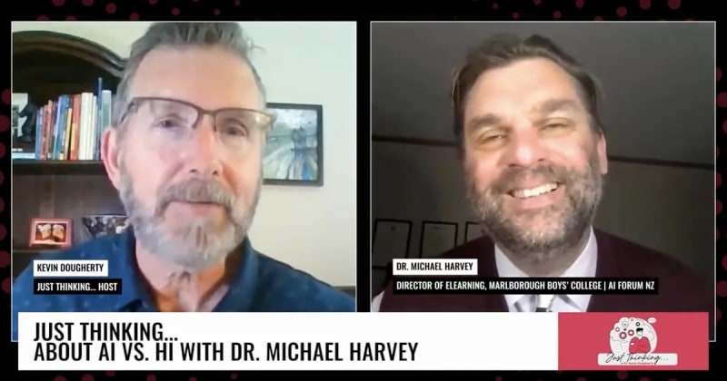 JUST THINKING… About Artificial Intelligence vs. Human Intelligence with Dr. Michael Harvey
