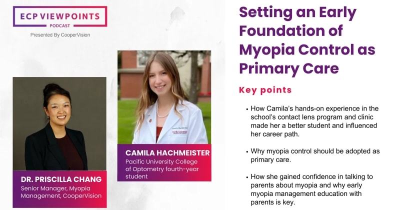 Setting an Early Foundation of Myopia Control as Primary Care
