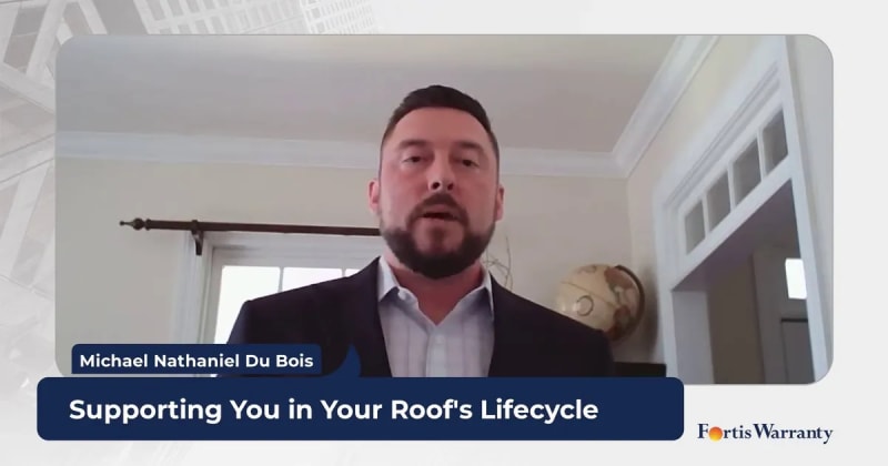Supporting You in Your Roof’s Lifecycle