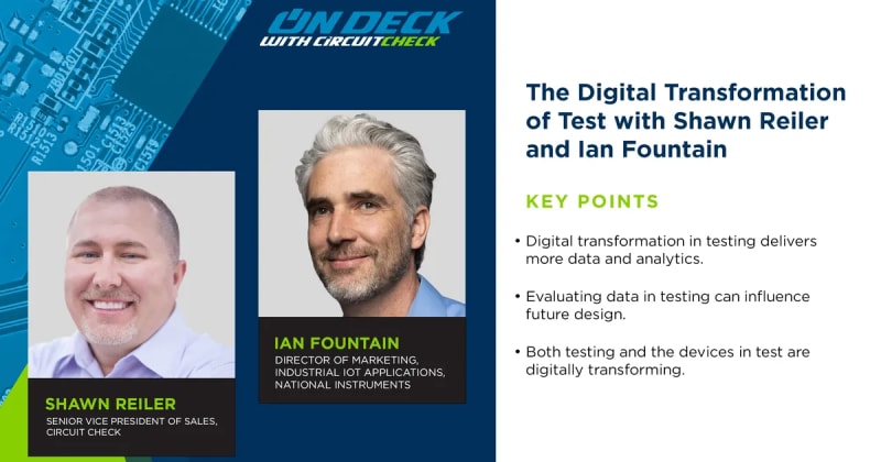 On Deck with Circuit Check: The Digital Transformation of Test