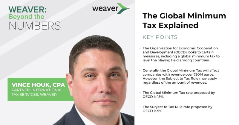 Weaver: Beyond the Numbers: The Global Minimum Tax Explained