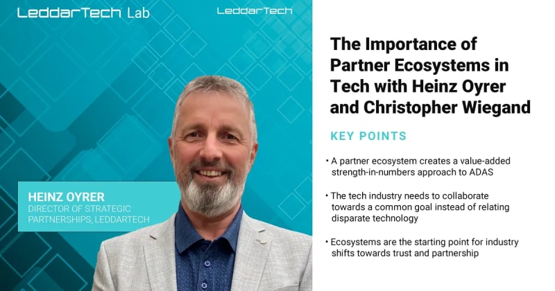 The LeddarTech Lab: The Importance of Partner Ecosystems in Tech