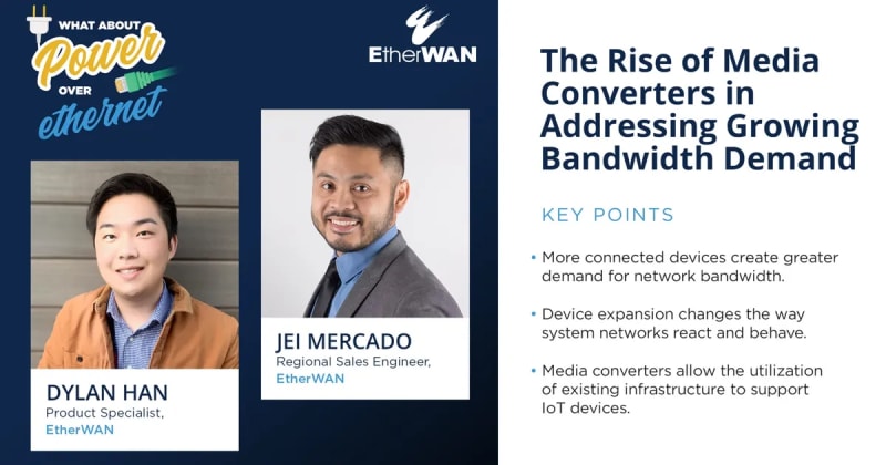 The Rise of Media Converters in Addressing Growing Bandwidth Demand