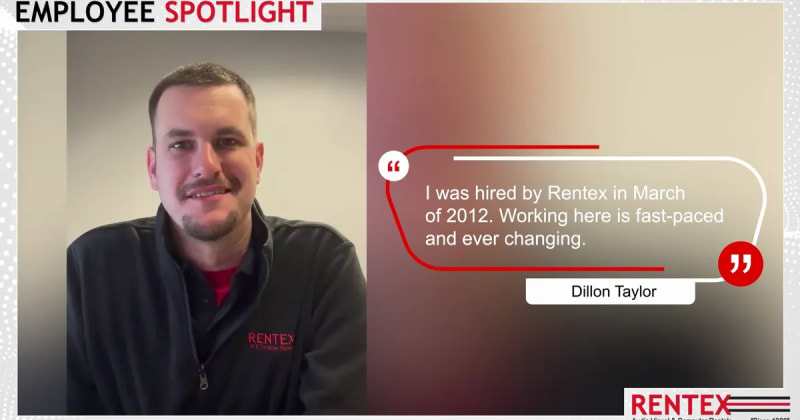 Thriving in the Fast Lane: Dillon Taylor’s Journey at Rentex Dallas