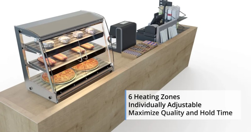 Transform Your Food Displays and Drive Revenue with SandenVendo’s Impulse Series Hot Food Combo Serve Display