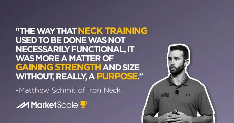 Listen: Treating An Injury Before It Happens with Matthew Schmit of Iron Neck