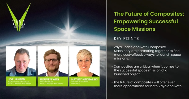 The Future of Composites: Empowering Successful Space Missions.