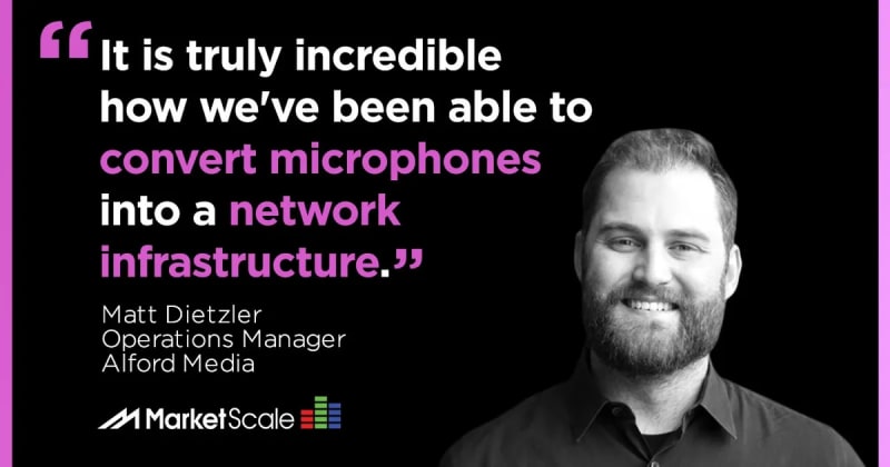 Why Audio Engineers Need to Be Network Engineers, Too, with Matt Dietzler of Alford Media