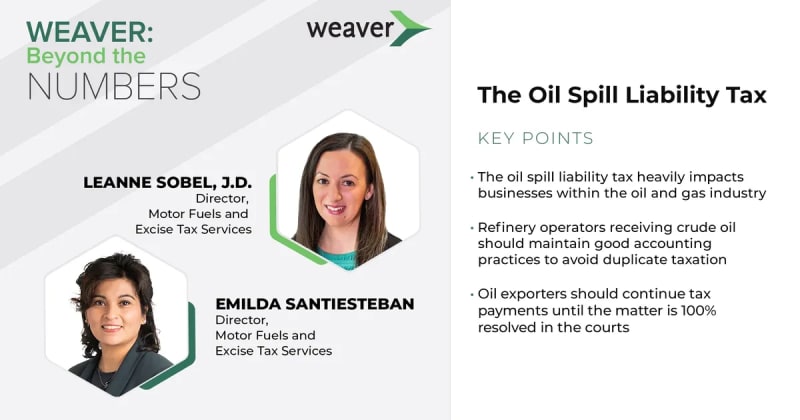 Beyond the Numbers: The Oil Spill Liability Tax
