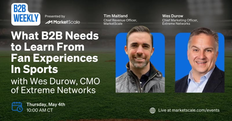 What B2B Needs to Learn From Fan Experiences In Sports