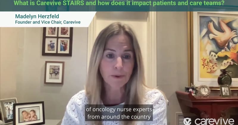 What is Carevive STAIRS and how does it impact patients and care teams?