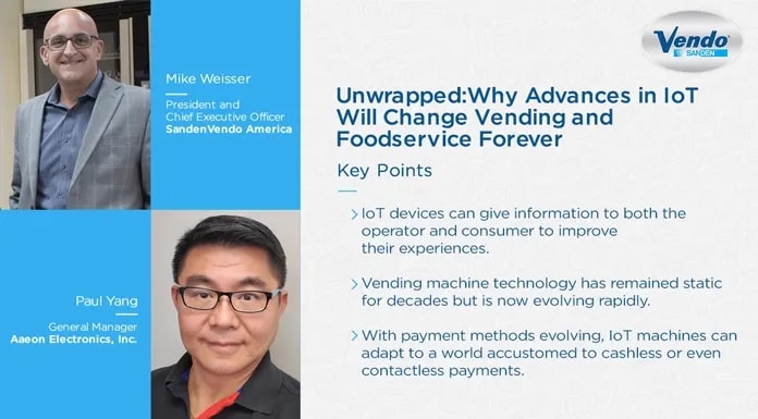 Unwrapped: Why Advances in IoT Will Change Vending and Foodservice Forever