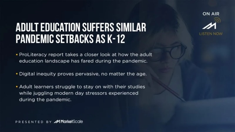 Adult Education Suffers Similar Pandemic Setbacks as K-12