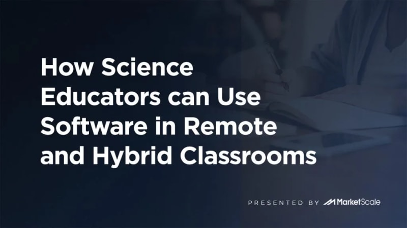 How Science Educators can Use Software in Remote and Hybrid Classrooms