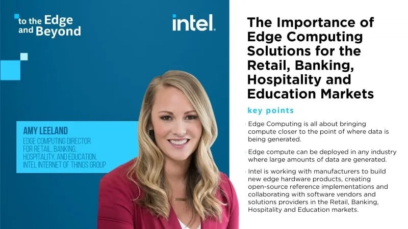 The Importance of Edge Computing Solutions for the Retail, Banking, Hospitality and Education Markets