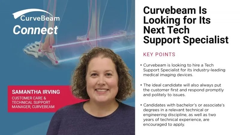 Curvebeam Is Looking for Its Next Tech Support Specialist