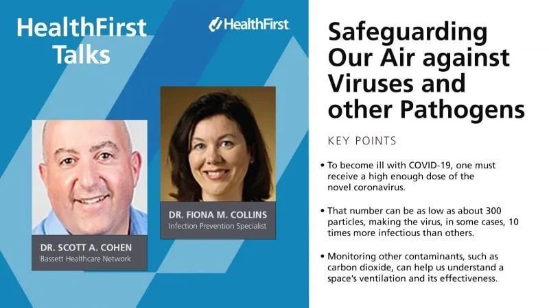HealthFirst Talks: Safeguarding Our Air against Viruses and other Pathogens