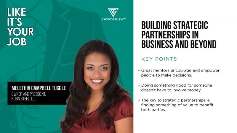 Like It’s Your Job: Building Strategic Partnerships in Business and Beyond