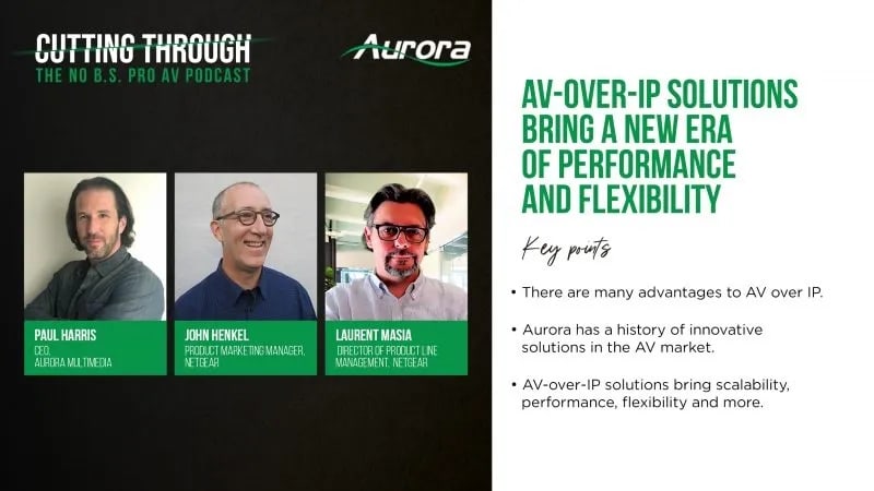 AV-over-IP Solutions Bring a New Era of Performance and Flexibility