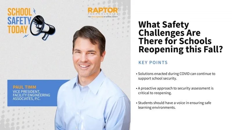 What Safety Challenges Are There for Schools Reopening this Fall?