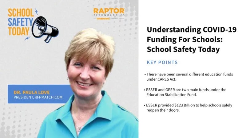 Understanding COVID-19 Funding For Schools: School Safety Today