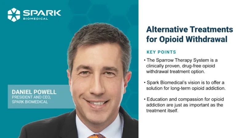 Vital Spark, a Spark Biomedical Podcast: Neurostimulation for Opioid Withdrawal Relief
