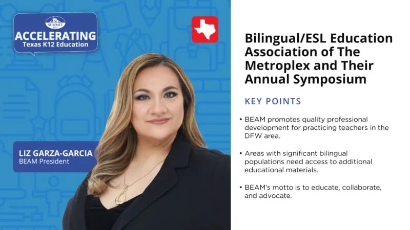 Accelerating Texas K12 Education: Bilingual/ESL Education Association of The Metroplex and Their Annual Symposium