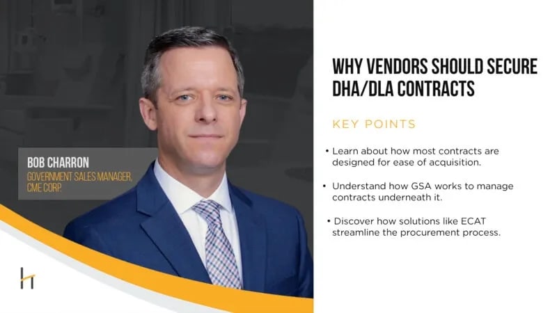 Host Daniel Litwin on Why Vendors Should Secure DHA/DLA Contracts
