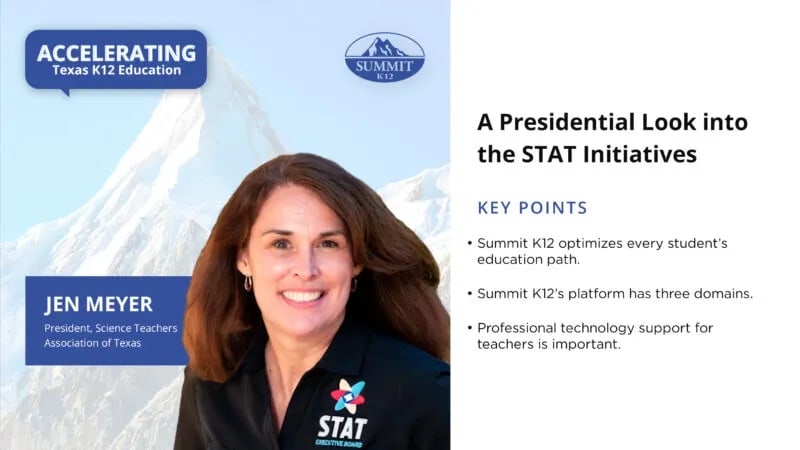 Accelerating Texas K12 Education: Connecting the real world to the classroom.