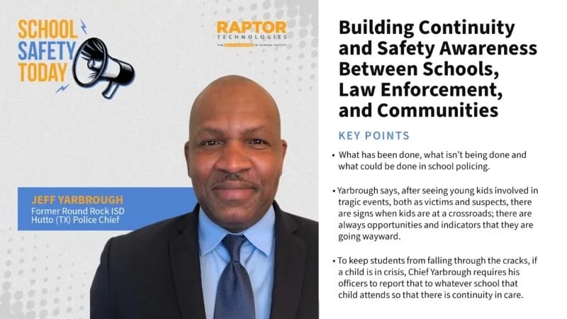 Building Continuity and Safety Awareness Between Schools, Law Enforcement, and Communities