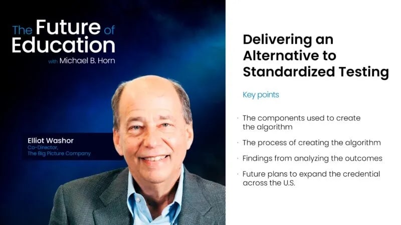 Delivering an Alternative to Standardized Tests