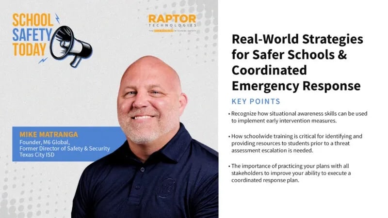 Real-World Strategies for Safer Schools & Coordinated Emergency Response