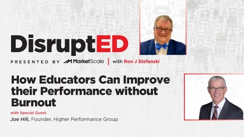 Educators Improving their Performance without Burnout