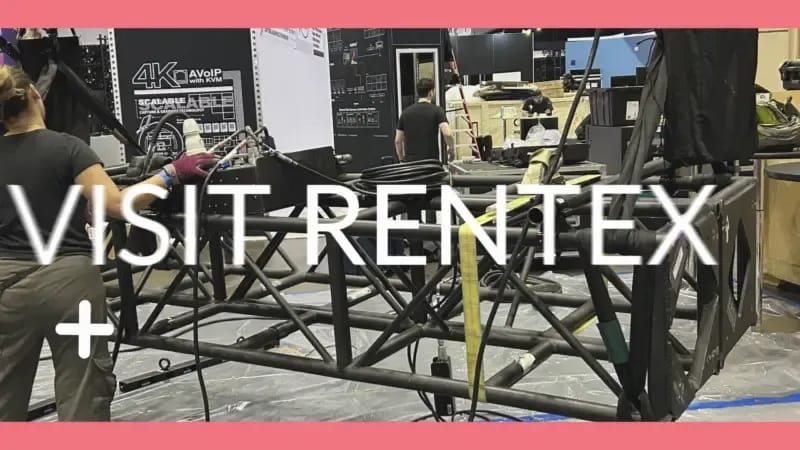 Rentex Rocks InfoComm 2024 – Visit Us at Booth C5625