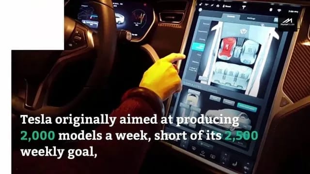 Watch: Tesla Suspends Production on Model 3