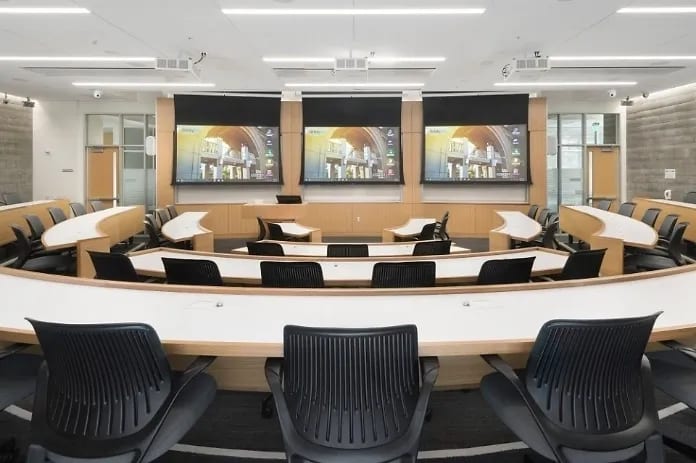 80,000-Square-Foot Haas School of Business Uses ONE Unified System to Control All of Its Education Technology