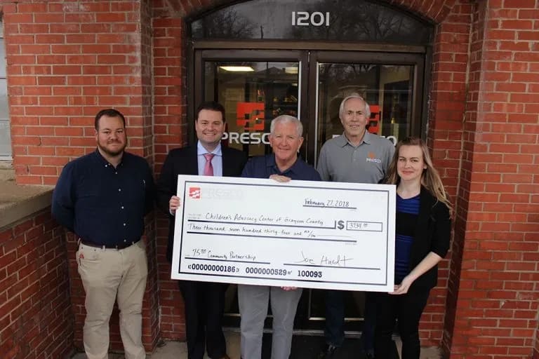 PRESCO GIVES BACK TO CELEBRATE 75 YEARS