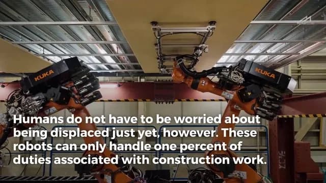 Watch: Robots Replace Humans on Construction Sites During Japanese Worker Shortage