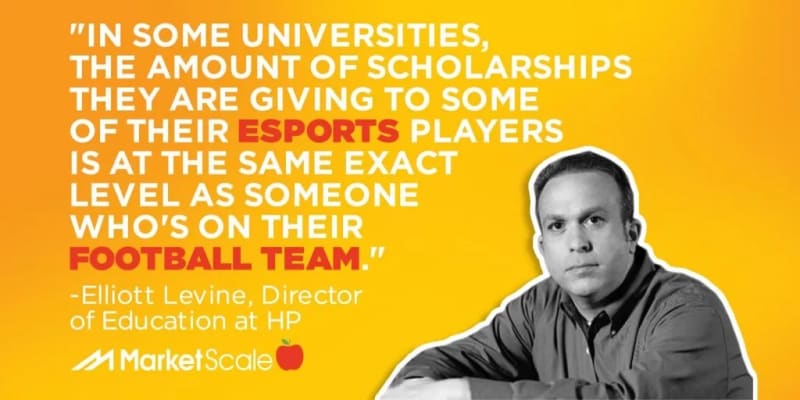 eSports on the Big Screen, eSports in the Classroom with Elliott Levine of HP