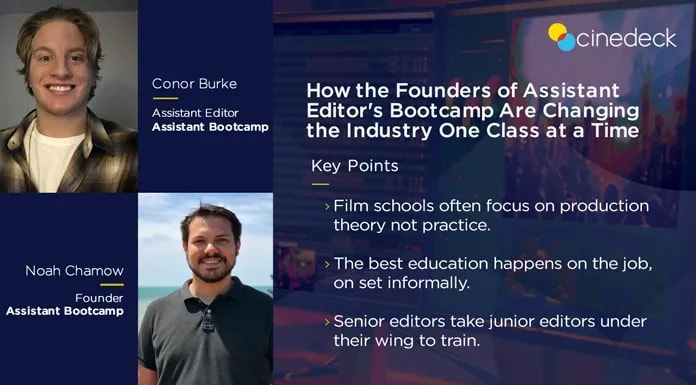 CineCast: How the Founders of Assistant Editor’s Bootcamp Are Changing the Industry One Class at a Time