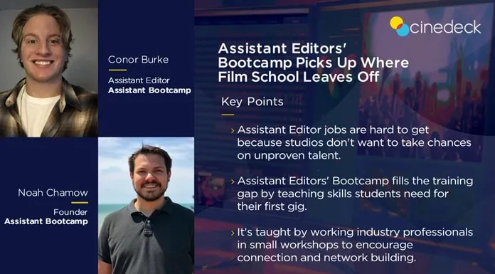 CineCast: Assistant Editors’ Bootcamp Picks Up Where Film School Leaves Off