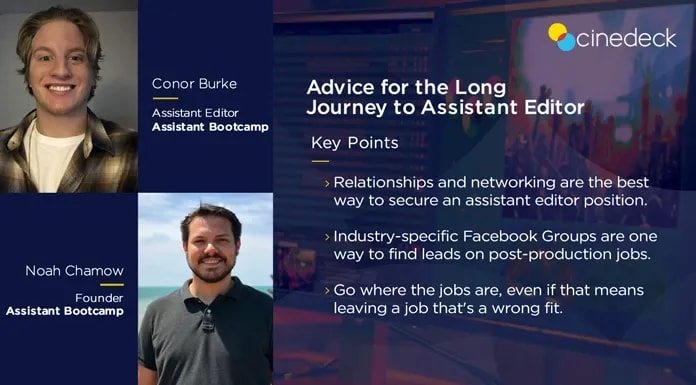 CineCast: Advice for the Long Journey to Assistant Editor