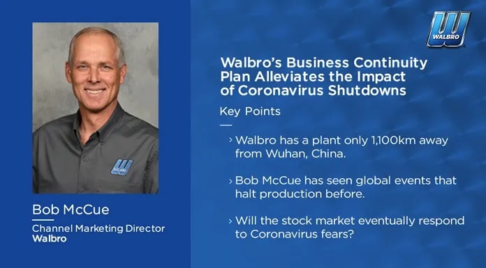 Talkin’ Shop: Walbro’s Business Continuity Plan Alleviates the Impact of Coronavirus Shutdowns