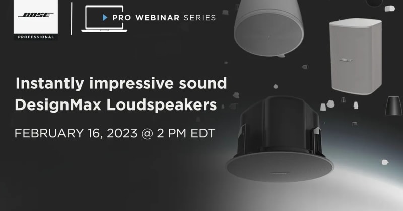 Instantly Impressive Sound – DesignMax Loudspeakers