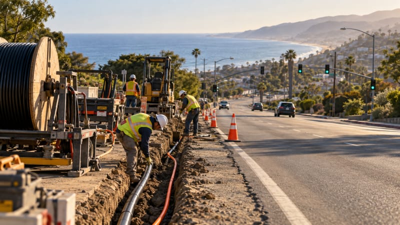 Malibu to start installing 8,000 feet of underground fiber in October 2026