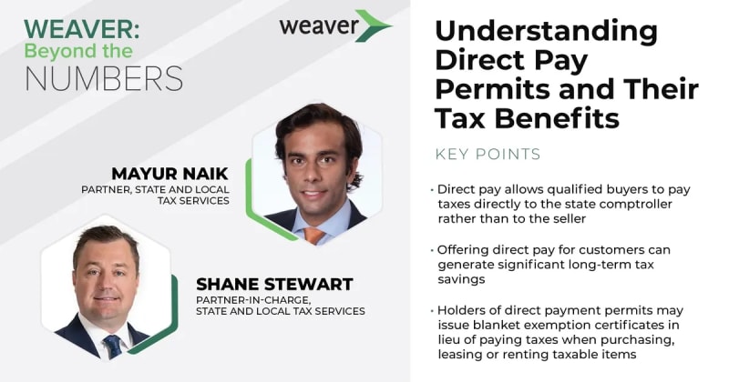 Understanding Direct Pay Permits and Their Tax Benefits