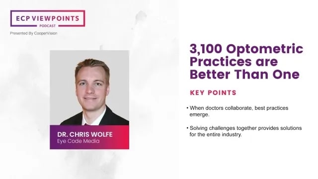 Networking for Optometrists: 3,100 Optometrist Are Better Than One