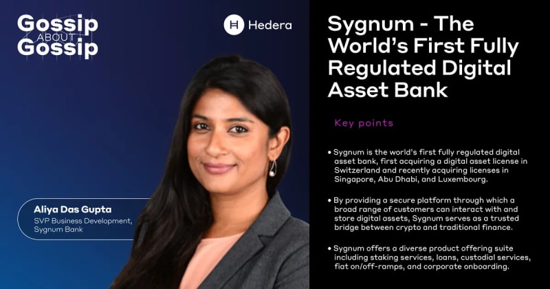 Sygnum – The World’s First Fully-Regulated Crypto Bank