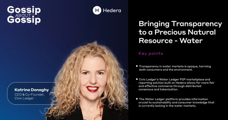 Bringing Transparency to a Precious Natural Resource – Water