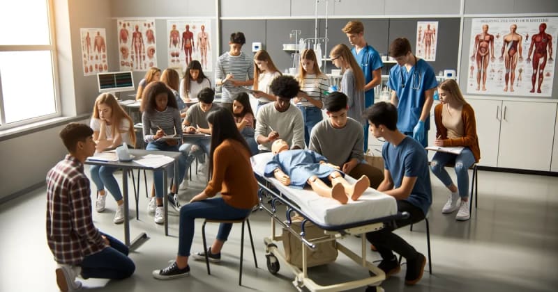 Healthcare-Focused High Schools Boost Career Mobility and Address Workforce Crises